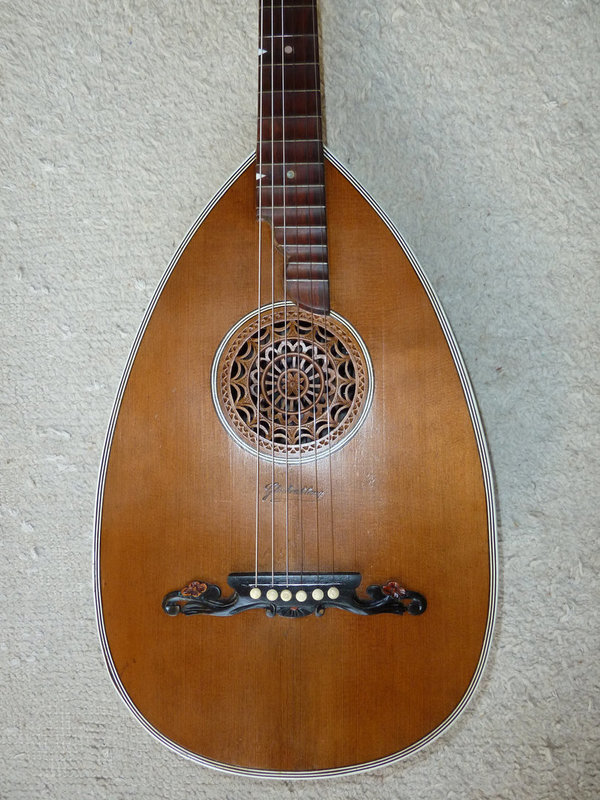 Gitarrenlaute Meisterinstrument "Hans Leistner 1927"