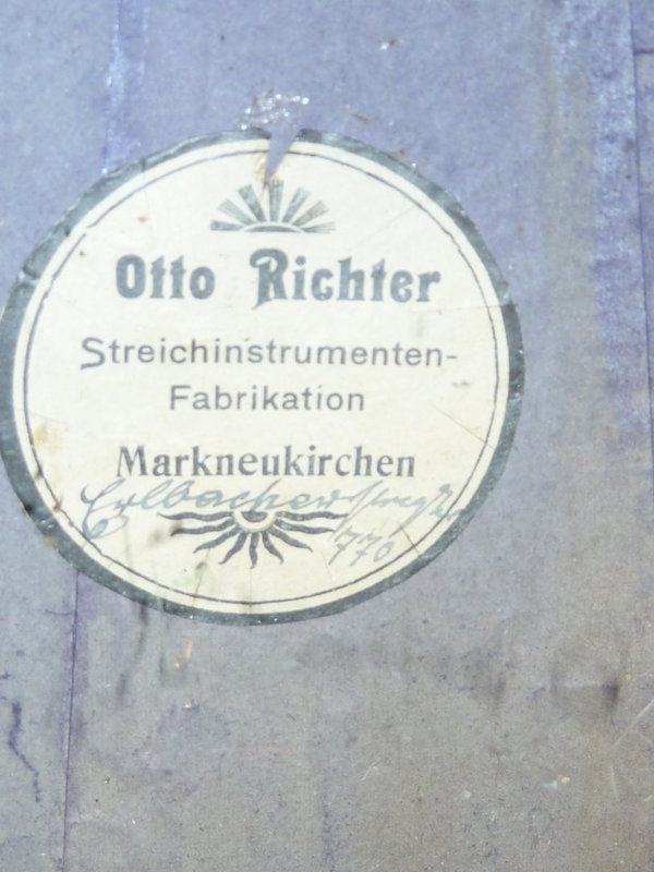 Mandoloncello ca. 1925    Otto Richter, Markneukirchen
